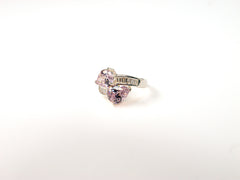 Inel din Argint 925 cu Zirconia Violet - Marime 7