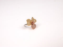 Inel din Argint 925 cu Zirconia Galben - Marime 7