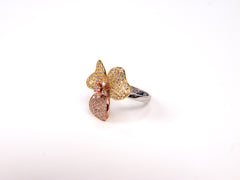 Inel din Argint 925 cu Zirconia Galben - Marime 7