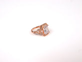 Inel din Argint 925 cu Argint Rose - Marime 8