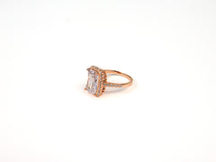 Inel din Argint 925 cu Argint Rose - Marime 6