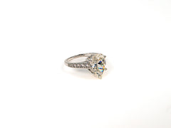 Inel din Argint 925 cu Zirconia Alb - Marime 9
