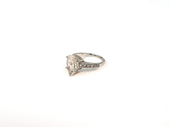 Inel din Argint 925 cu Zirconia Alb - Marime 9