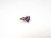 Inel din Argint 925 cu Ametist Violet - Marime 9