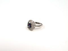 Inel din Argint 925 cu Topaz Multicolor - Marime 6,7,8 si 9