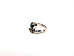 Inel din Argint 925 cu Onix Negru #2 - Marime 8
