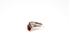 Inel din Argint 925 cu Granate Grena #1 - Marime 9