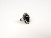 Inel din Argint 925 cu Onix Negru #2 - Marime 8