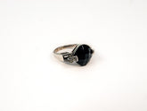 Inel din Argint 925 cu Onix Negru #3 - Marime 7