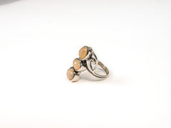 Inel din Argint 925 cu Opal Multicolor - Marime 9.5