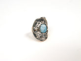 Inel din Argint 925 cu Larimar Albastru #2 - Marime 9