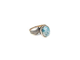 Inel din Argint 925 cu Larimar Albastru #3 - Marime 9