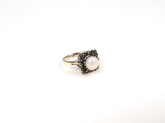 Inel din Argint 925 cu Sidef Alb - Marime 8