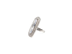 Inel din Argint 925 cu Zirconia Incolor #2 - Marime 9