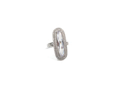 Inel din Argint 925 cu Zirconia Incolor #2 - Marime 9