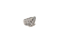 Inel din Argint 925 cu Zirconia Incolor #4 - Marime 8