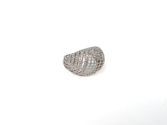 Inel din Argint 925 cu Zirconia Incolor #4 - Marime 9