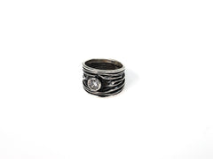 Inel din Argint 925 cu Zirconia Incolor - Marime 9.5