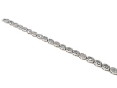 Bratara din Argint 925 - cu Zirconia - Fixa - 190mm x 5mm - Incolor #1