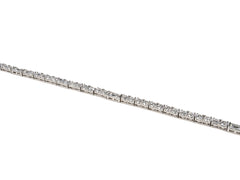 Bratara din Argint 925 - cu Zirconia - Fixa - 190mm x 5mm - Incolor #2