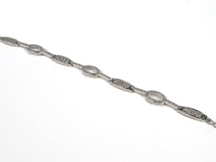 Bratara din Argint 925 - cu Zirconia - Reglabila - 210mm x 10mm - Incolor #2