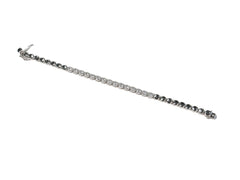 Bratara din Argint 925 - cu Zirconia - Fixa - 200mm x 5mm - Incolor