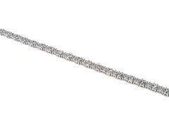 Bratara din Argint 925 - cu Zirconia - Fixa - 190mm x 5mm - Incolor #5