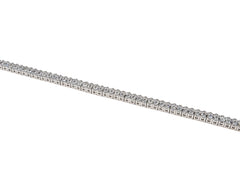 Bratara din Argint 925 - cu Zirconia - Fixa - 180mm x 5mm - Incolor #8