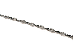 Bratara din Argint 925 - cu Zirconia - Reglabila - 200mm x 5mm - Incolor #2