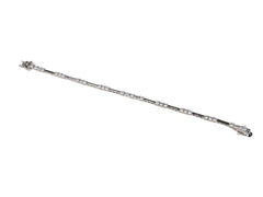 Bratara din Argint 925 - cu Zirconia - Fixa - 190mm x 5mm - Incolor #10