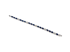 Bratara din Argint 925 - cu Zirconia - Fixa - 190mm x 5mm - Alb #2