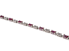 Bratara din Argint 925 - cu Zirconia - Reglabila - 210mm x 5mm - Alb #3