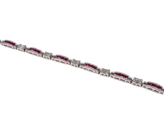 Bratara din Argint 925 - cu Zirconia - Reglabila - 190mm x 5mm - Alb