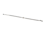 Bratara din Argint 925 - cu Zirconia - Reglabila - 200mm x 5mm - Incolor #6