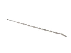 Bratara din Argint 925 - cu Zirconia - Reglabila - 210mm x 5mm - Incolor #2