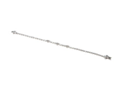 Bratara din Argint 925 - cu Zirconia - Fixa - 185mm x 2mm - Incolor