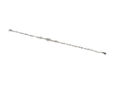 Bratara din Argint 925 - cu Zirconia - Reglabila - 200mm x 5mm - Incolor #11