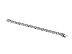 Bratara din Argint 925 - cu Zirconia - Fixa - 210mm x 10mm - Incolor