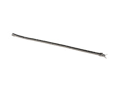 Bratara din Argint 925 - cu Onix - Fixa - 175mm x 3mm - Negru