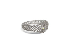 Bratara din Argint 925 - cu Zirconia - Fixa - 60 Q x 25mm - Incolor