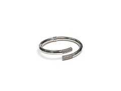 Bratara din Argint 925 - cu Zirconia - Fixa - 65 Q x 5mm - Incolor #1