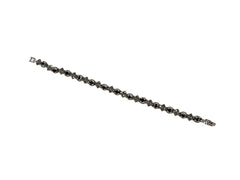 Bratara din Argint 925 - cu Onix - Fixa - 180mm x 8mm - Negru