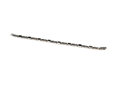 Bratara din Argint 925 - cu Onix - Fixa - 190mm x 5mm - Negru #2