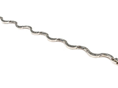 Bratara din Argint 925 - cu Marcasite - Fixa - 190mm x 3mm