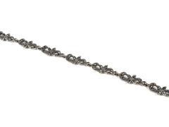 Bratara din Argint 925 - cu Marcasite - Fixa - 190mm x 5mm