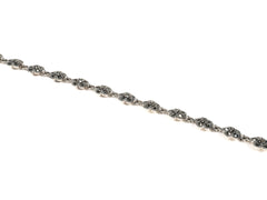 Bratara din Argint 925 - cu Marcasite - Fixa - 195mm x 10mm