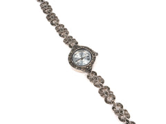 Bratara din Argint 925 - cu Marcasite - Fixa - 200mm x 20mm - Argintiu #2