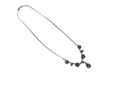 Lantisor din Argint 925 - cu Marcasite - Fixa - 450mm x 7mm - Violet