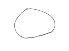 Lantisor din Argint 925 - Fixa - 450mm x 2mm - Argintiu #2