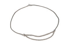 Lantisor din Argint 925 - Fixa - 450mm x 1mm - Argintiu